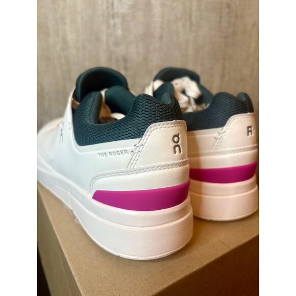 NEW 9W - On Cloud "The Roger Advantage" (Ivory/Pink) - Picture 3 of 7